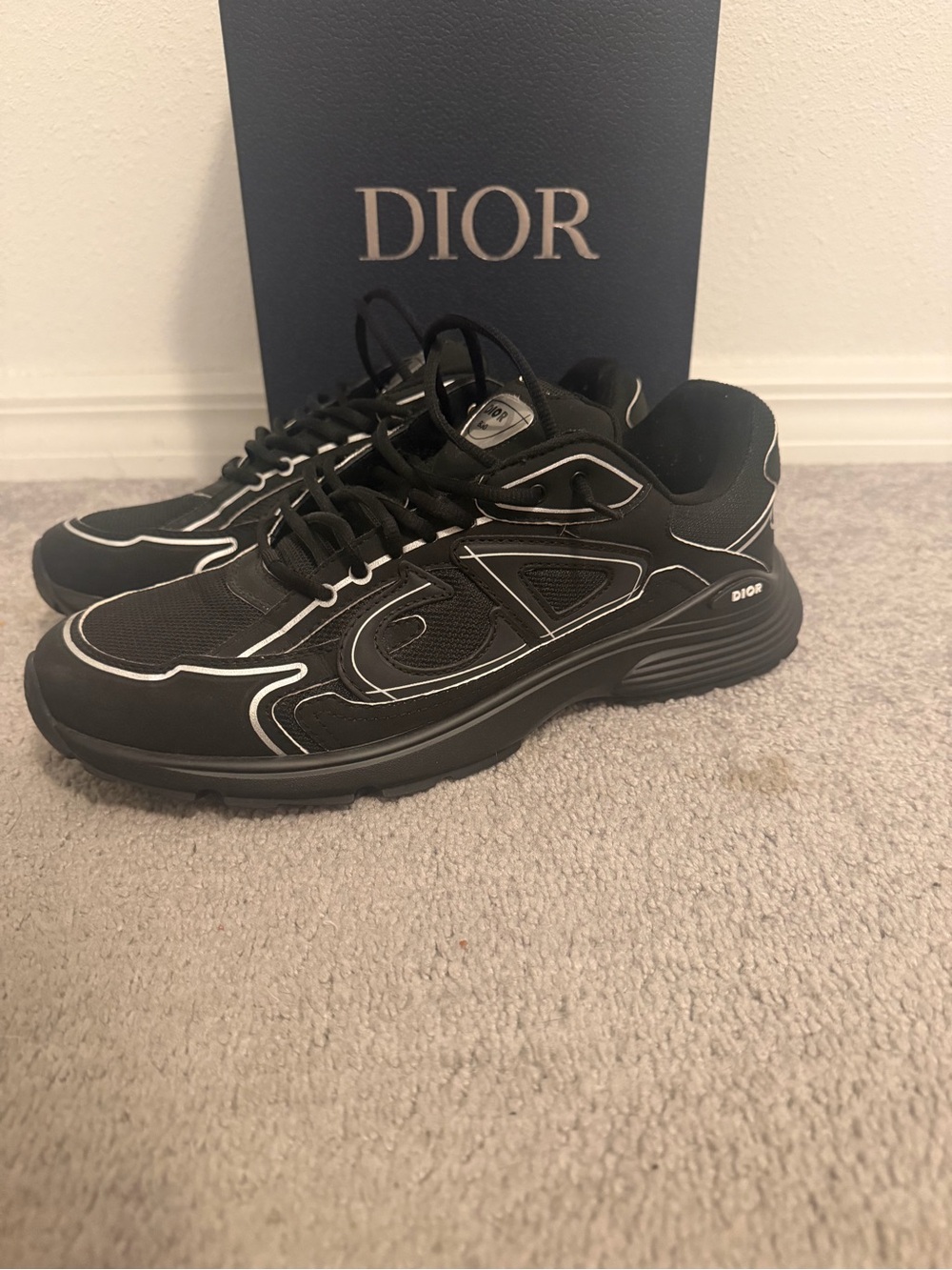 Dior B30 triple black 1:1 - Picture 3 of 9